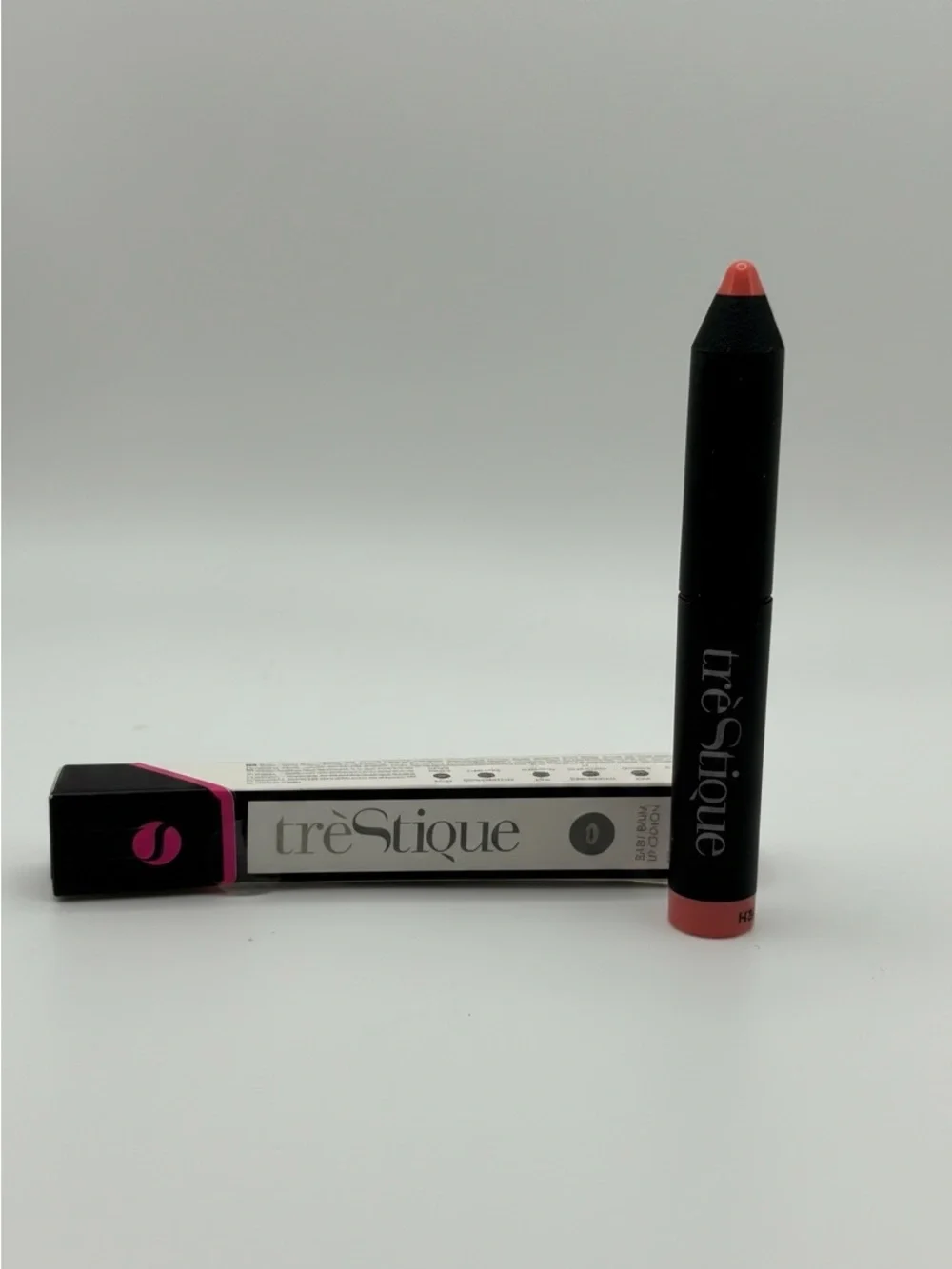 treStiQue Baby Balm Lip Crayon Pink Champagne Mini Lip Balm Crayon New